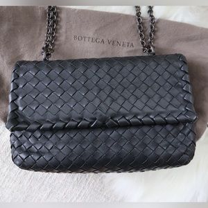 Bottega Veneta black shoulder bag
